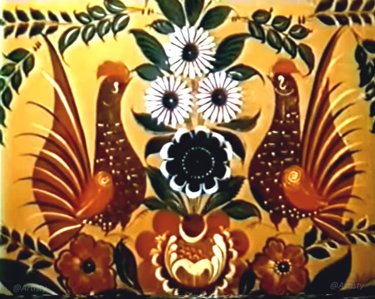 Городецкие птицы, кадр из фильма