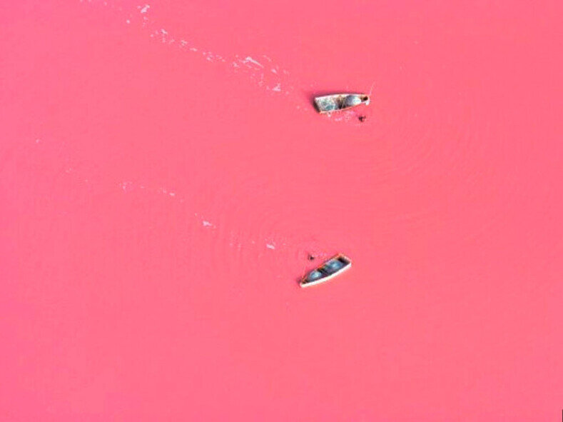 Ретба, озеро в Сенегале