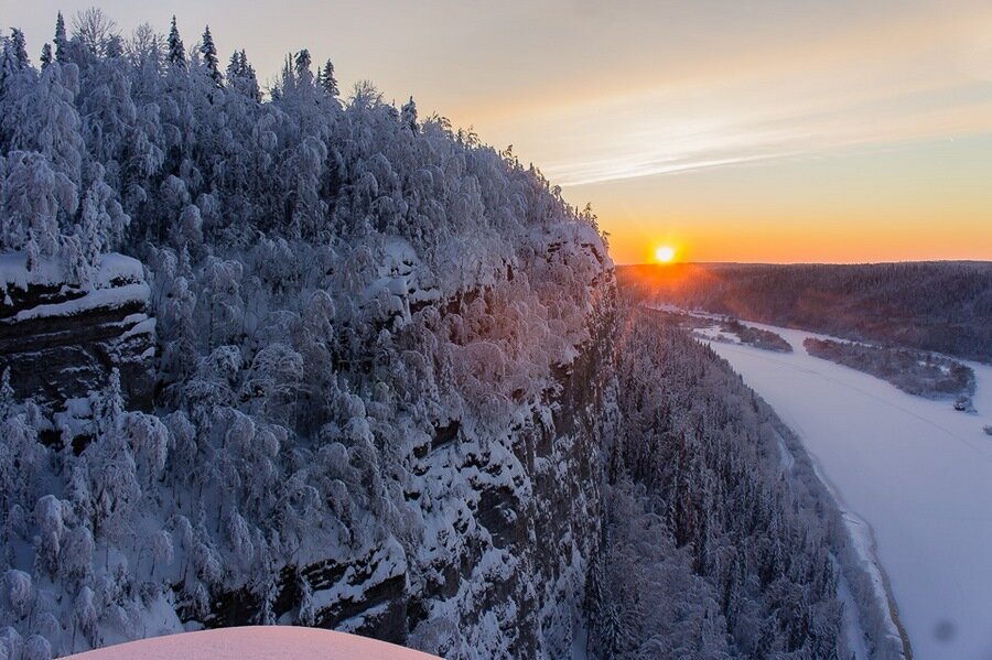 Природа Пермского края зима