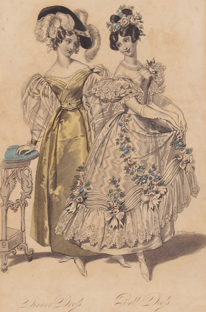     " La Belle Assemblée", 1831. () Wikimedia Commons
