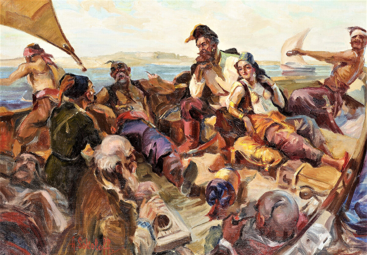 История Степана Разина: как атаман с казаками в Каспийском море рубился ...