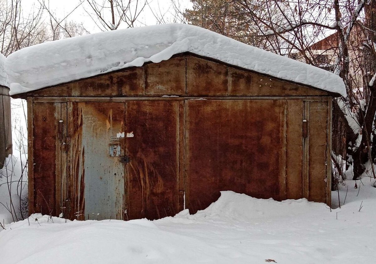 Вот такой гараж не попадает под гаражную амнистию!