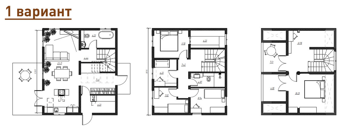Варианты планировок