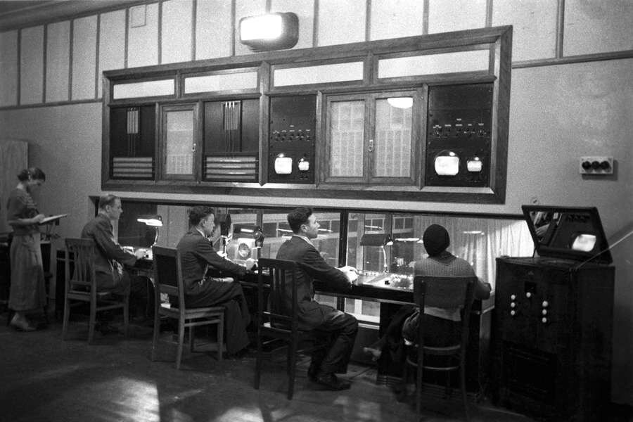 Московский телевизионный и радиовещательный центр на Шаболовке, 1939 год