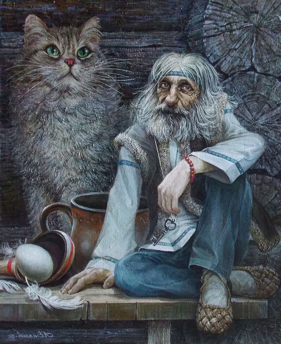 один из вариантов изображения домового