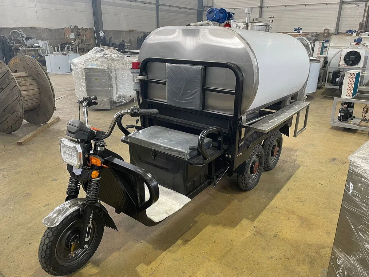 Трицикл ECOGET, молочное такси на базе модели "Викинг"