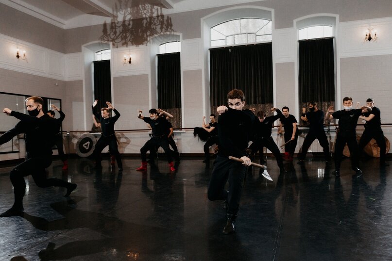 Репетиция «Сага о викингах»