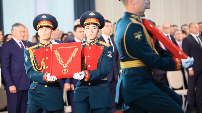    Церемония вступления Андрея Воробьева в должность губернатора ©Константин Семенец Пресс-служба Губернатора и Правительства Московской области