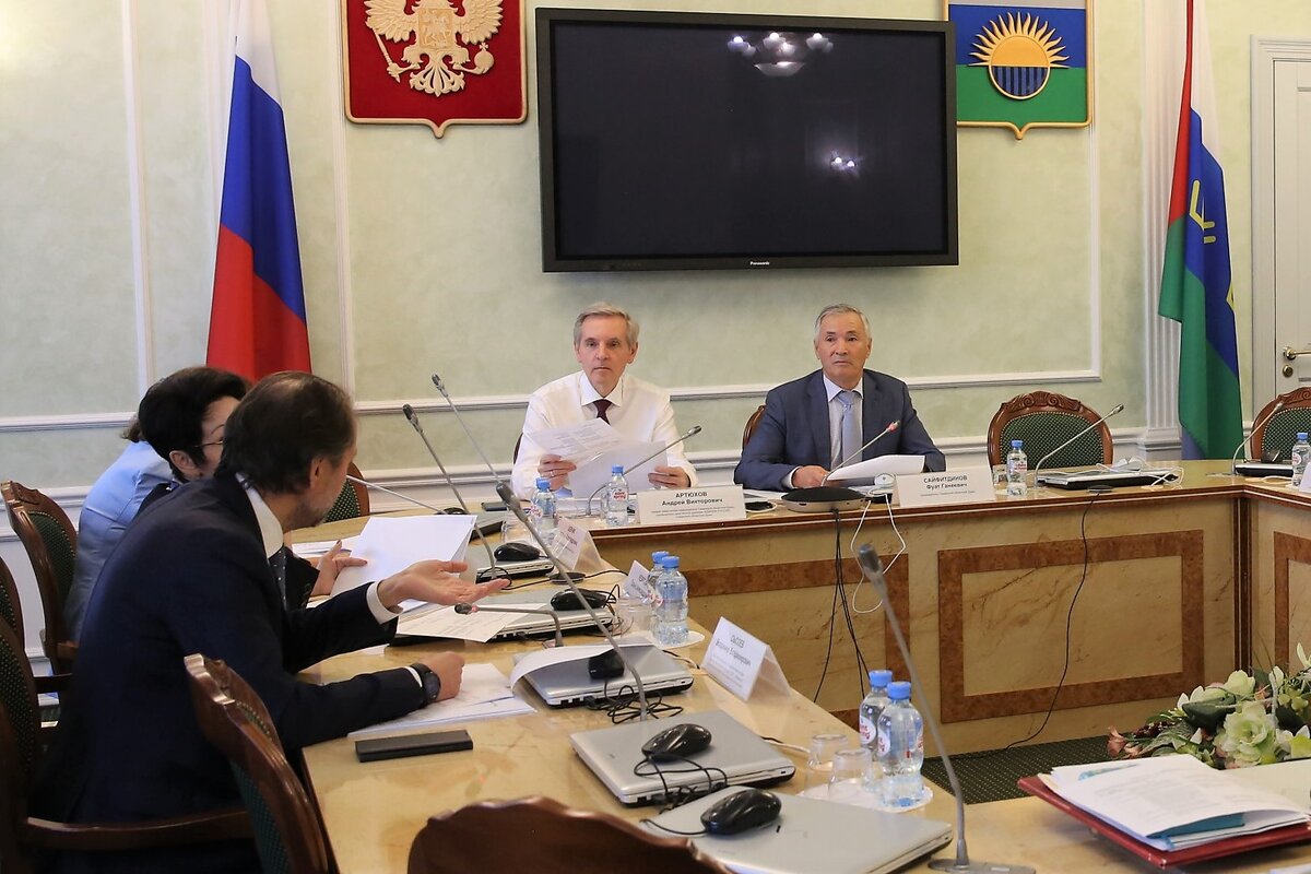 Заседание Совета Тюменской областной Думы