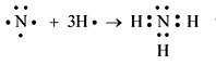 Схема образования ковалентной связи nh3