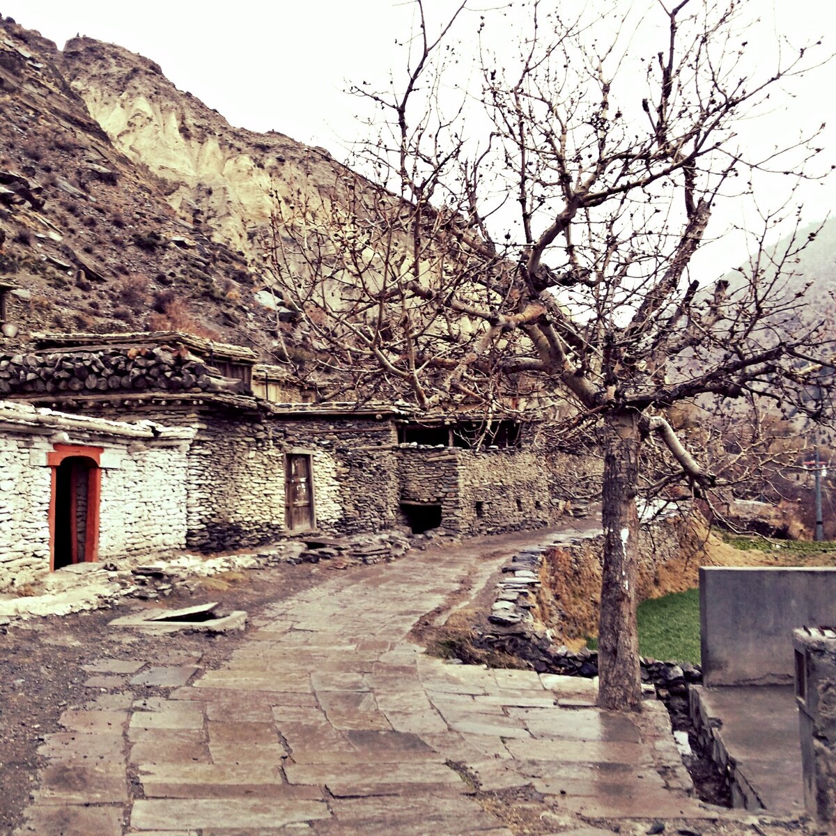 Деревня Марфа по дороге в регион Мустанг