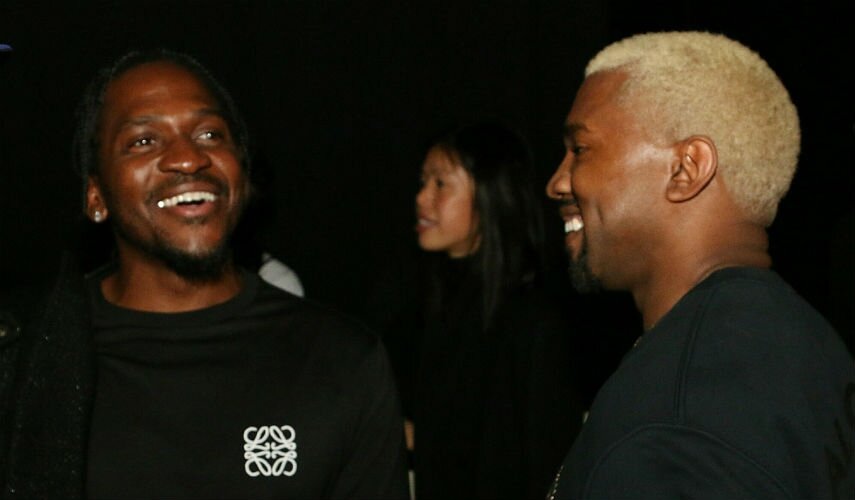  Pusha T и Канье Уэст
Фото: Legion-Media.ru 