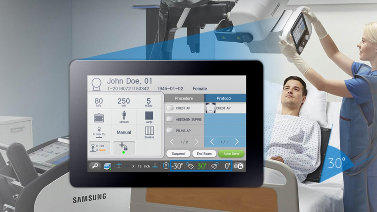 Рентгенографическая платформа от Samsung