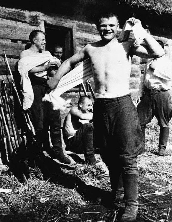 Русская баня, плен немцев Фото взято из открытых источников