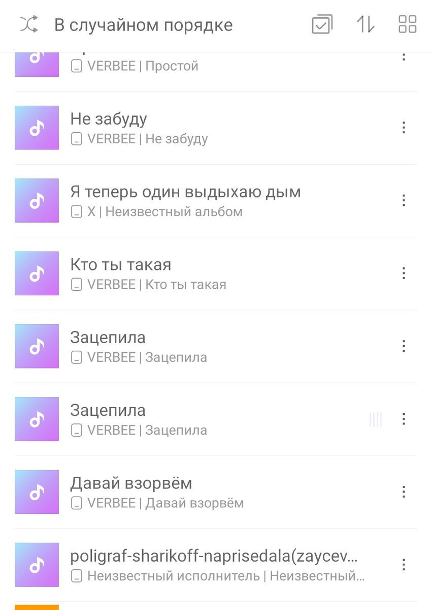 Это несколько устаревший плей-лист женщины средних лет. Сын долго его не обновлял)