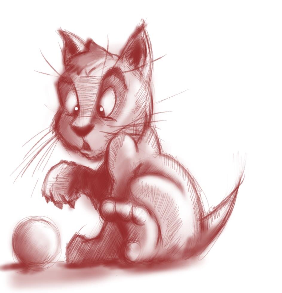 рисунок автора канала