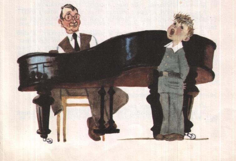 В. Лосин, иллюстрация к рассказу «Слава Ивана Козловского» Фото: Денис Леонтьев  
 