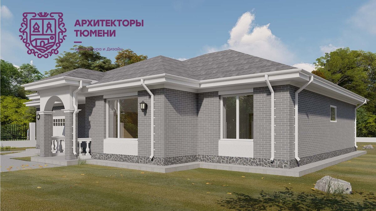 Новый проект - красивый одноэтажный дом с улучшеной планировкой! | ArchCode  | Проектирование домов | Дзен