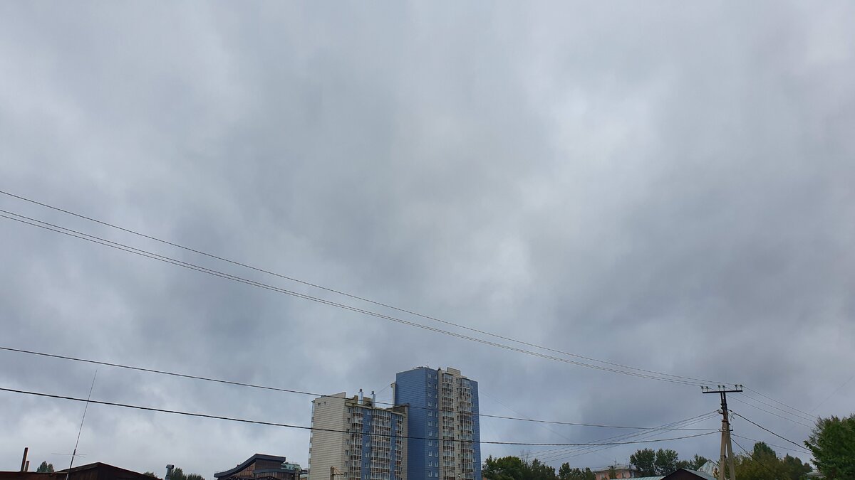 Черное небо