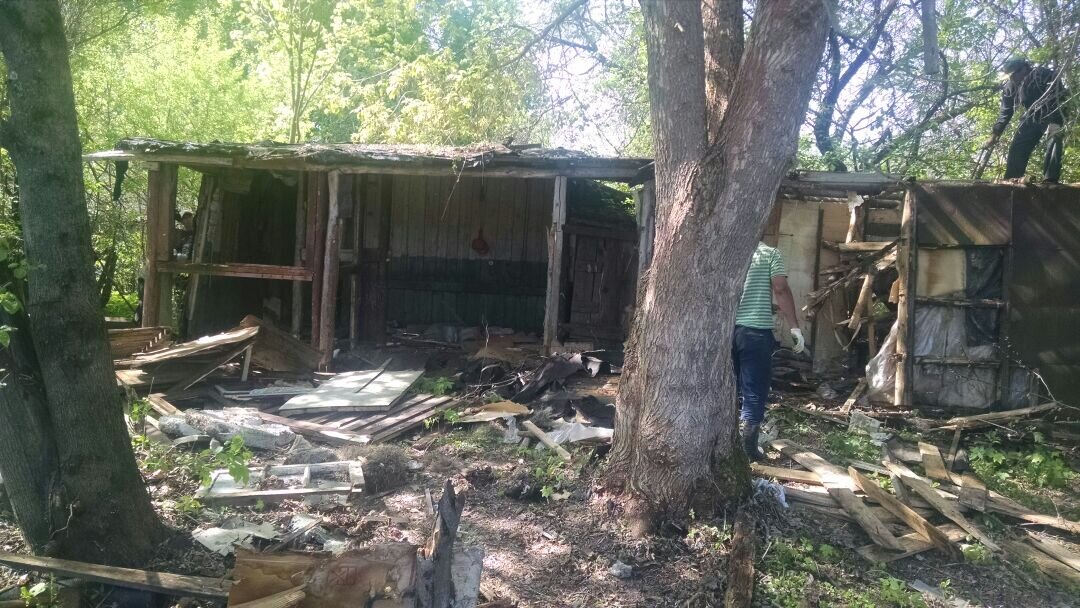 Был сарай-домик