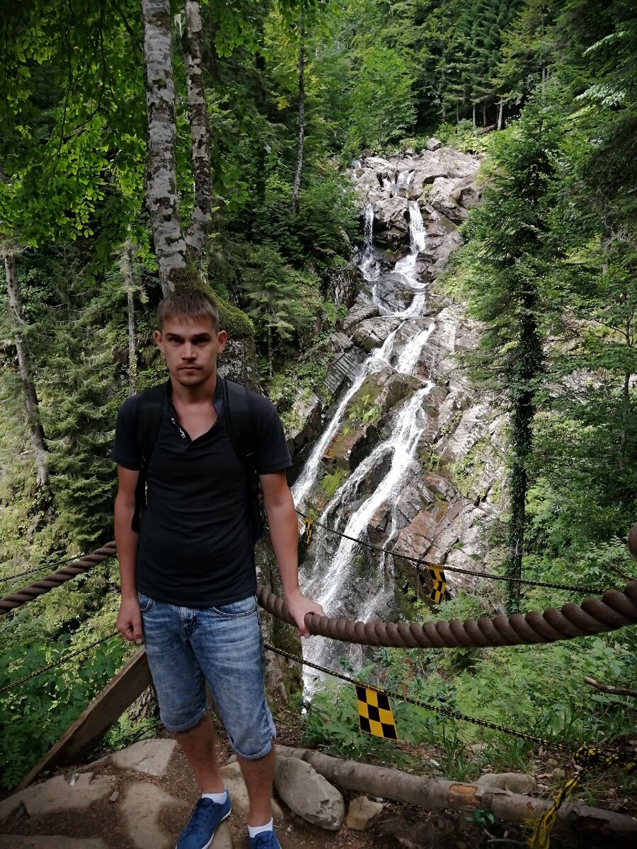 Водопад 72 метра 