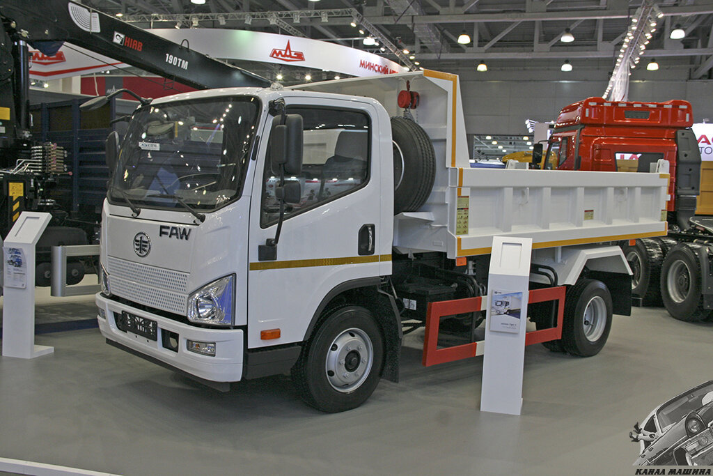 Среднетоннажный самосвал FAW Tiger V (CA1066)