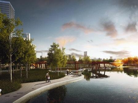 Visualization of ZIL park