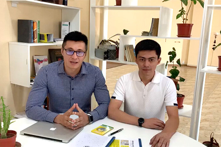 Кадр видеообращения из телеграм-канала @blockchainuz