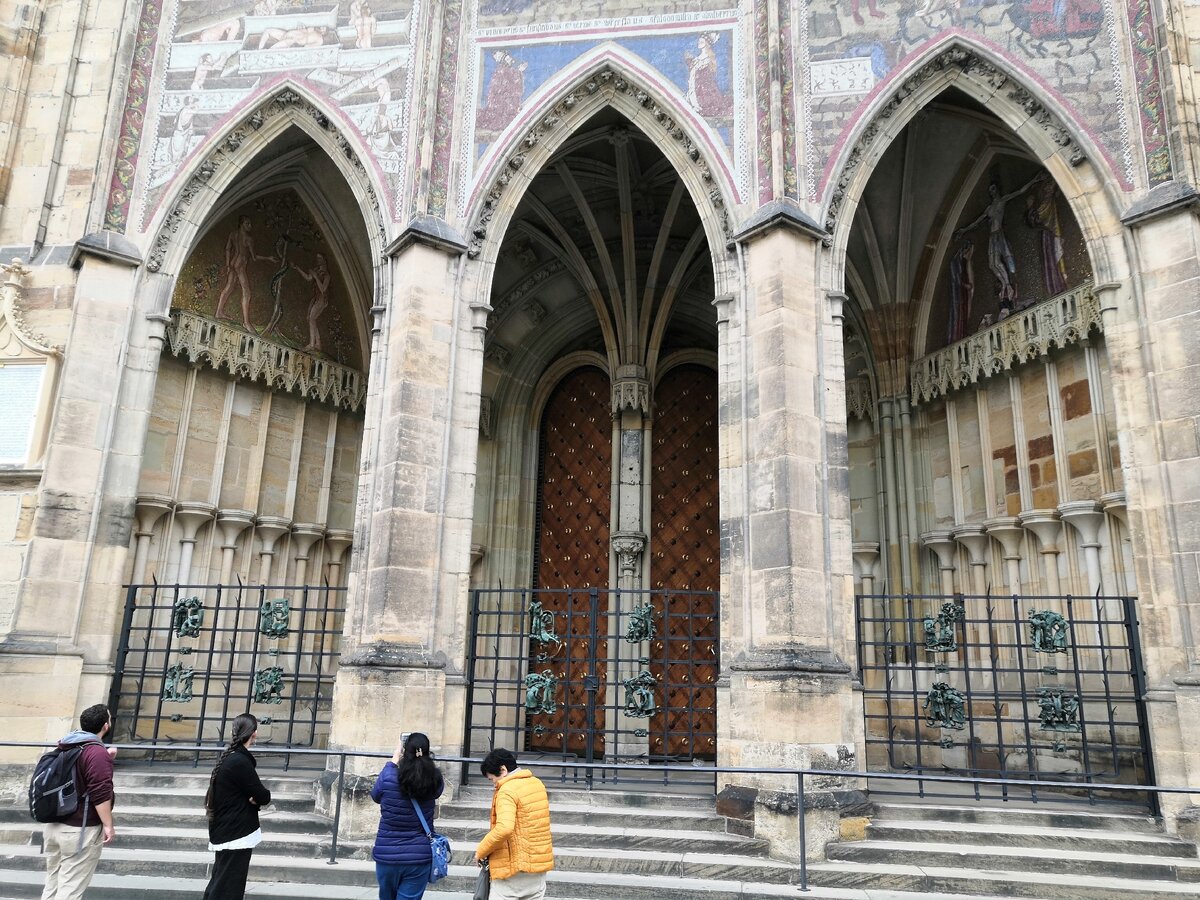 Золотые ворота собора Св. Витта в Праге