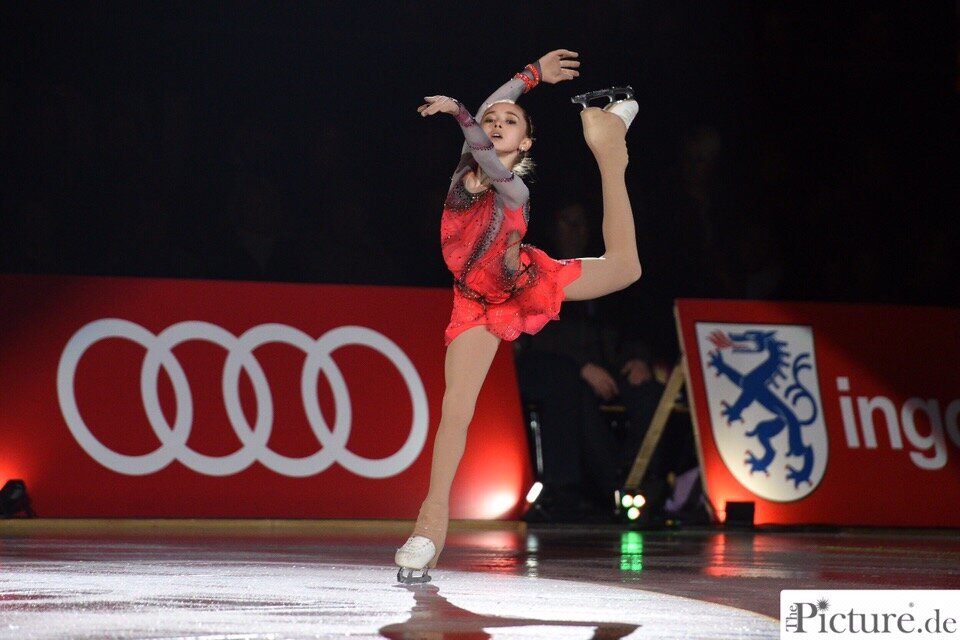 Камила Валиева,показательные выступления  на шоу в Германии
