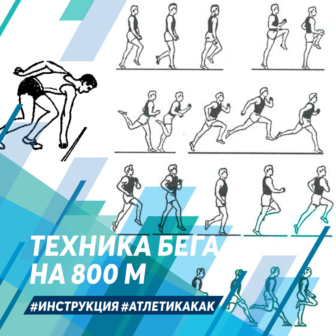 Техника бега на 800 метров