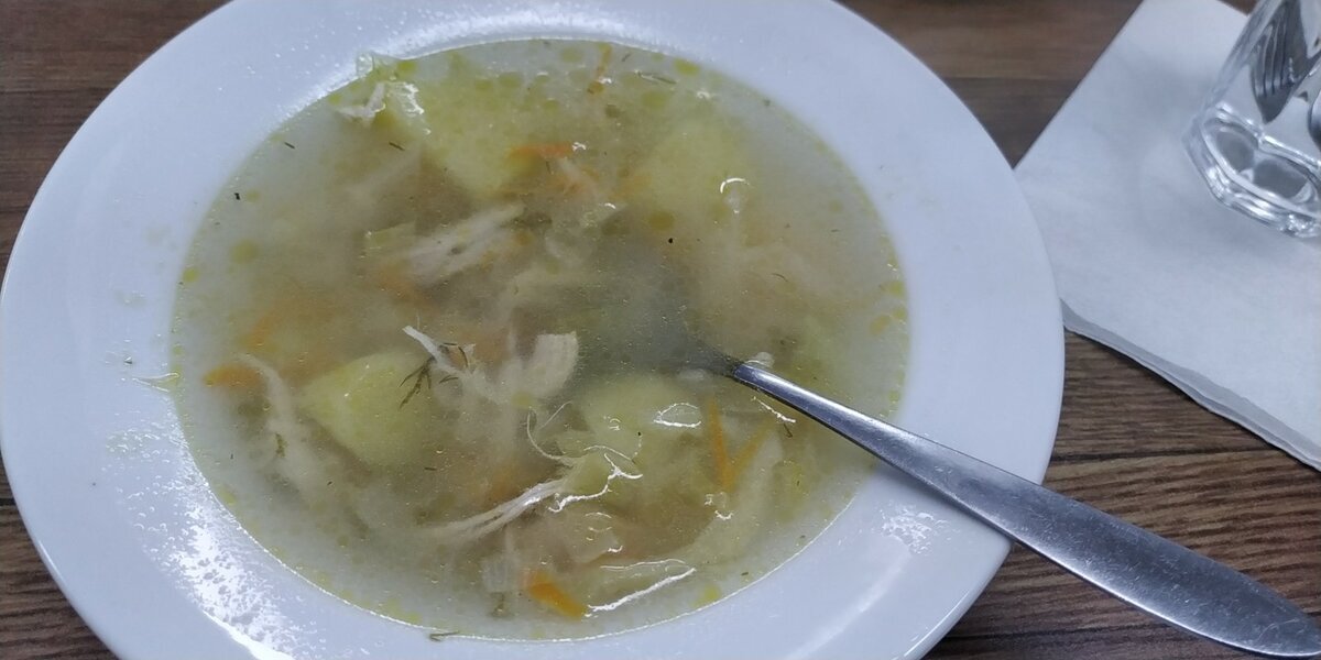 Супы не его сильная сторона