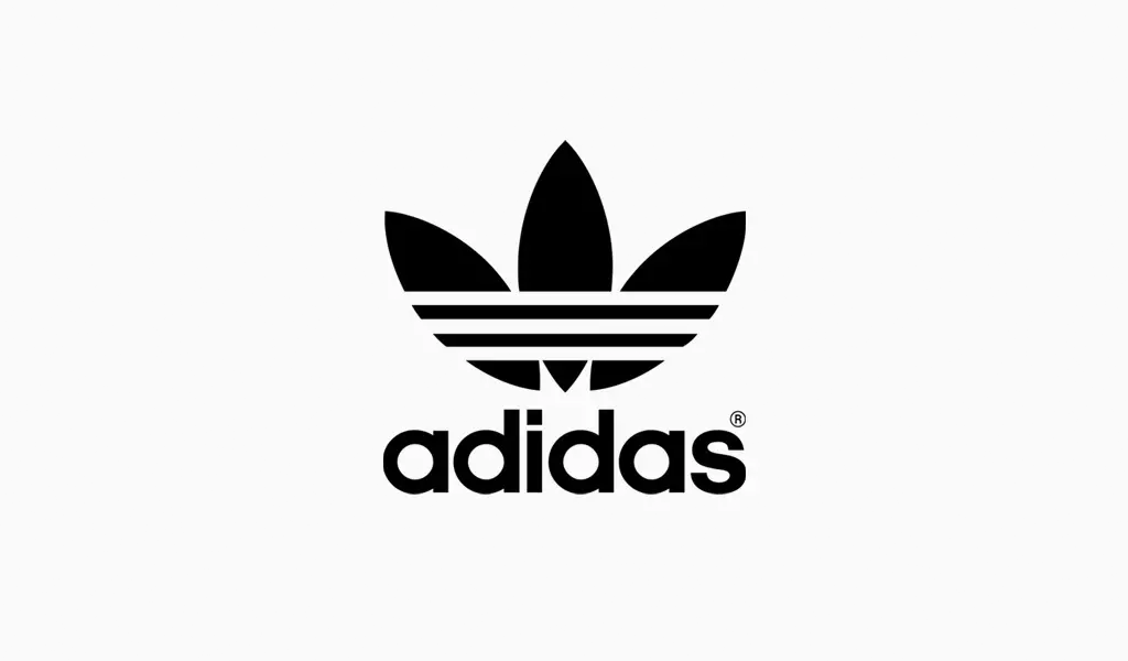 adidas floral logo