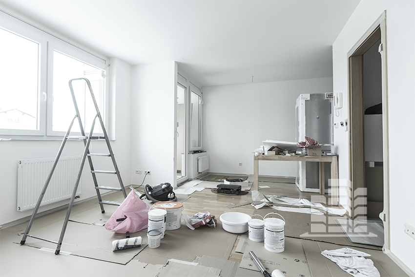 Страховка покрывает отделочные работы и инженерию