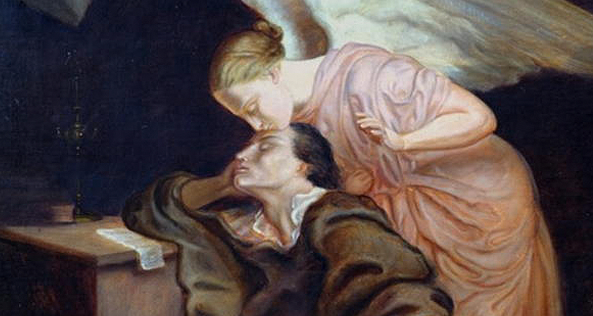 Я пришла к поэту. Сезанн поцелуй музы. Поль Сезанн the Kiss of the Muse. Муза поэта. Поэт и Муза картина.