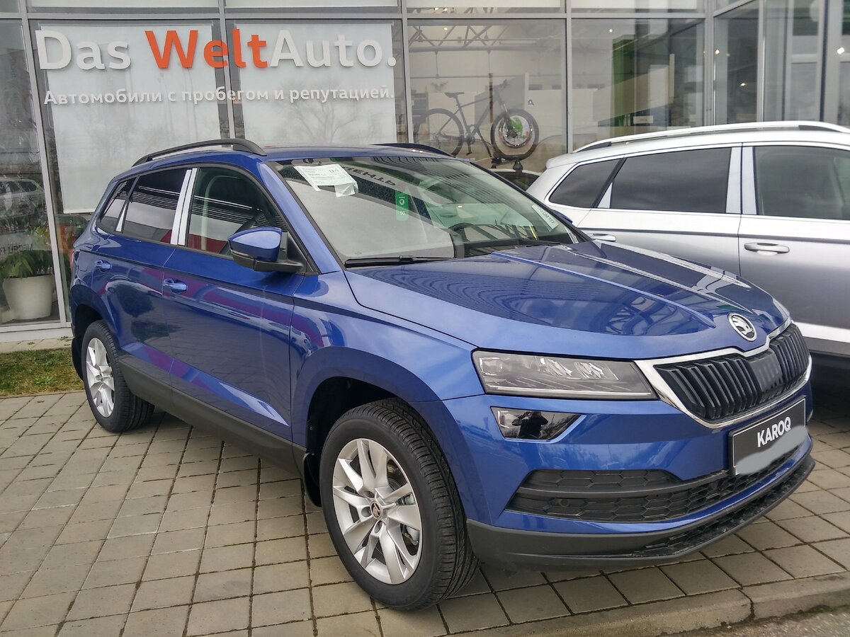Skoda Karoq: отличный цвет
