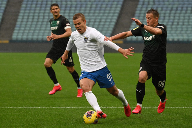 Кокорин в матче с "Краснодаром" (Сочи-Краснодар 2:0)