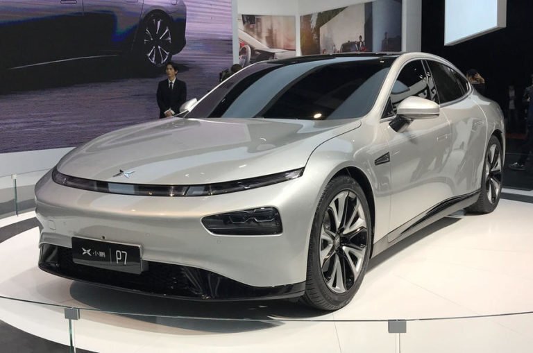 Electric XPeng P7 Tesla Rival