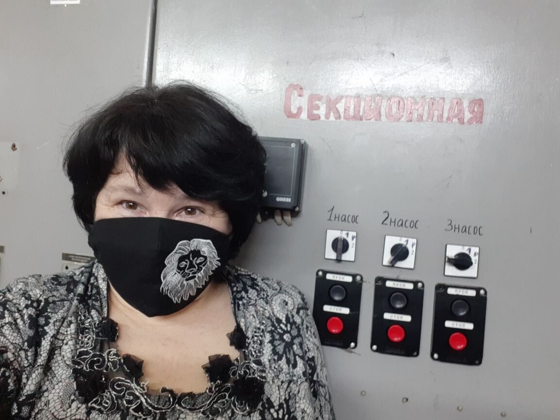 работаю... без маски конечно