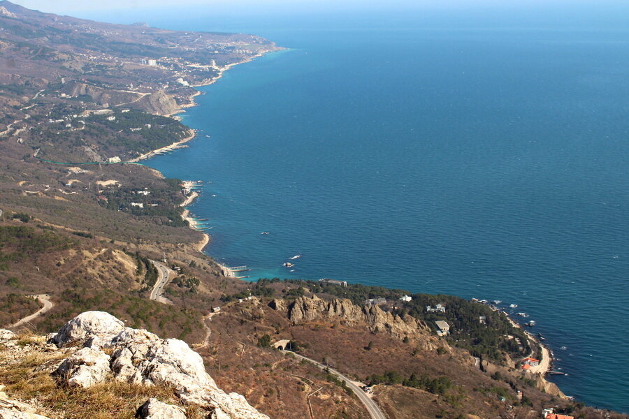 Дорога Севастополь Балаклава