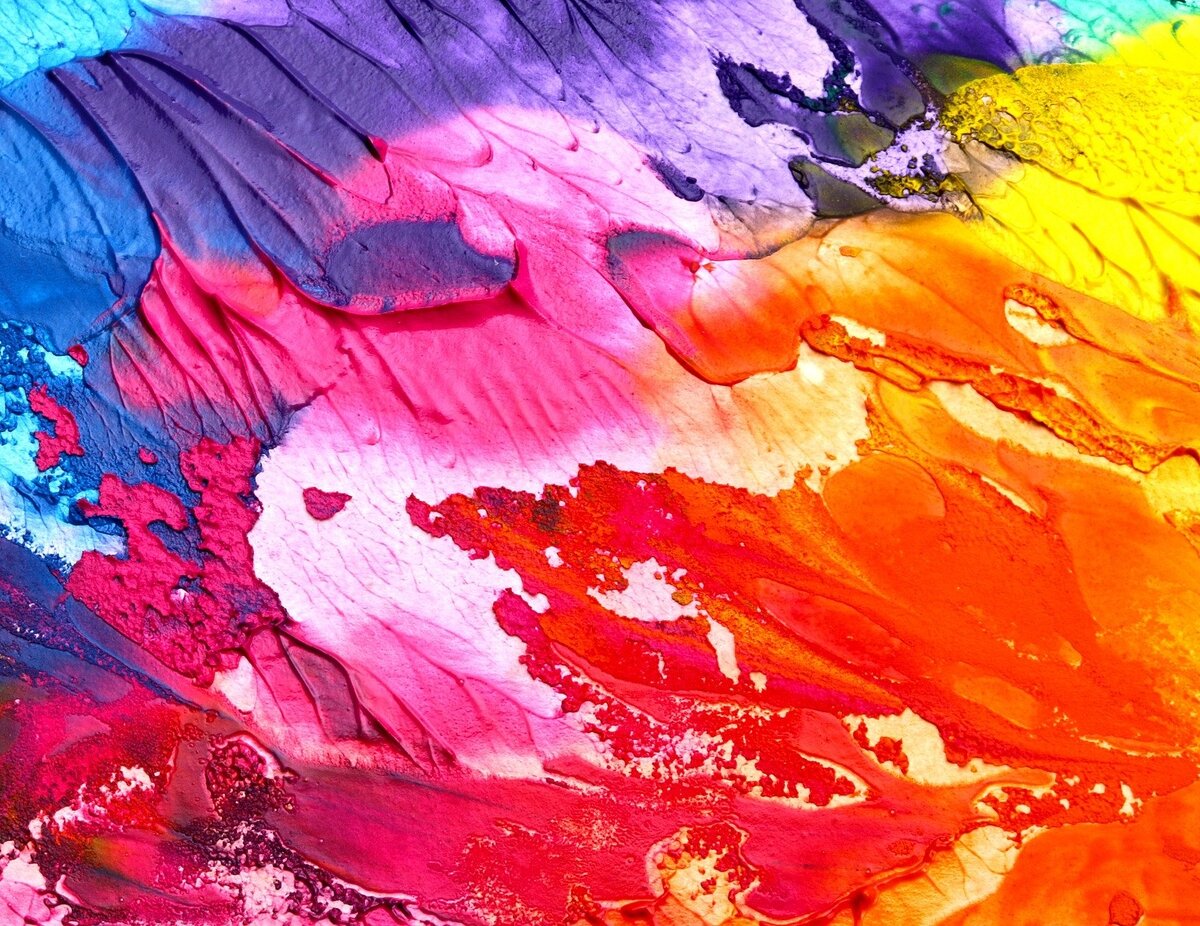 Оранжевый. Жёлтый. Белый.