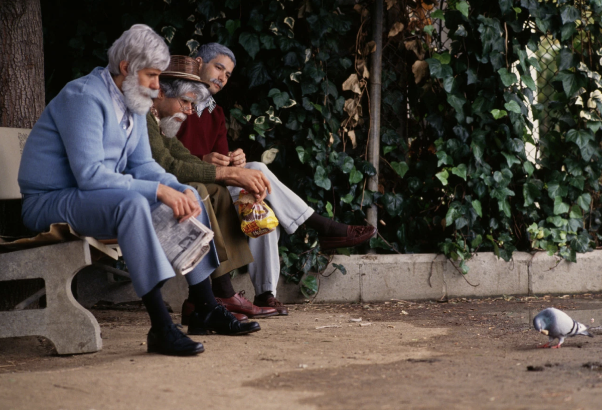 Beastie Boys: кто бы мог подумать, что документальный фильм Спайка Джонза о группе мог вызвать эффект, созвучный настроению этого фотоснимка? Photo: Apple+