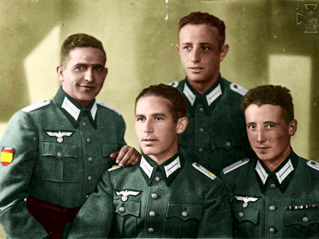 Голубая дивизия испания