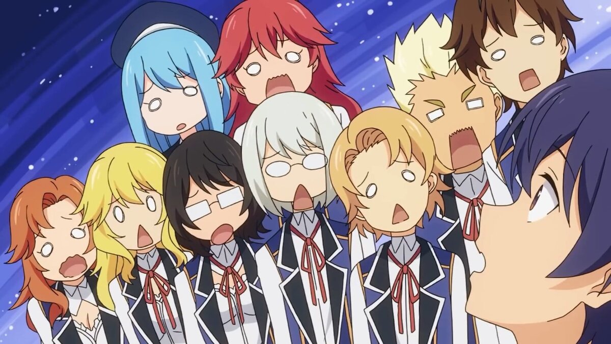 Комедия Романтика Фэнтези Магия Экшен Исэкай. Год:2019. Сезон:Весна.