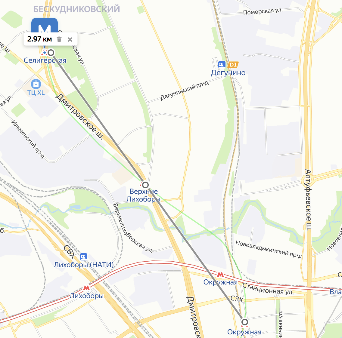 Яндекс.Карты, скриншот автора