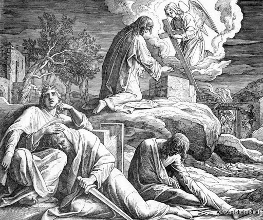 «Отче! о, если бы Ты благоволил пронесть чашу сию мимо Меня! впрочем не Моя воля, но Твоя да будет».