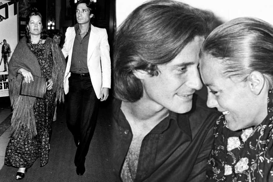 Беременная Сарой Роми Шнайдер с мужем Даниэлем Бьязини // purepeople.com