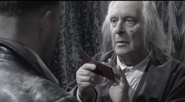 Актер Олег Басилашвили в сериале "Ликвидация"