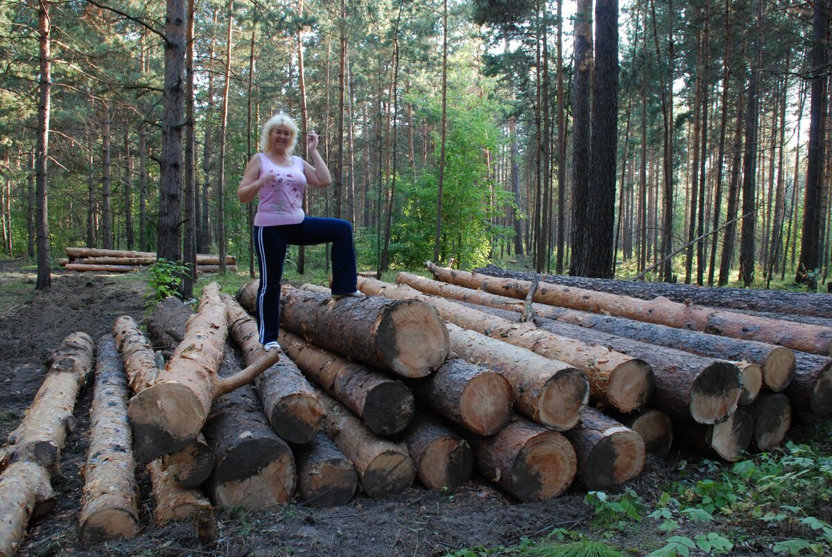 Фото из личного альбома. 2007 год. Бердский прибрежный лес... 