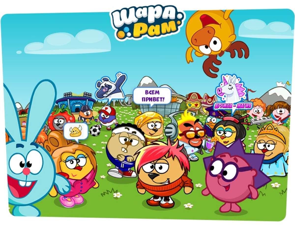 Меню игры «Шарарам»